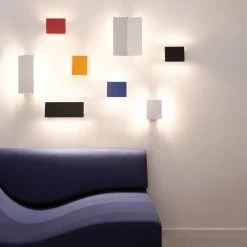 Nemo Applique À Volet Pivotant LED -Artemide Store 002 Nemo Applique a volet pivotant LED Wand ambient 86720 86721 86722 86723 86724 86725 alu schwarz rot gelb blau stahl 778b8d5341048ee3422f47b44f91620f