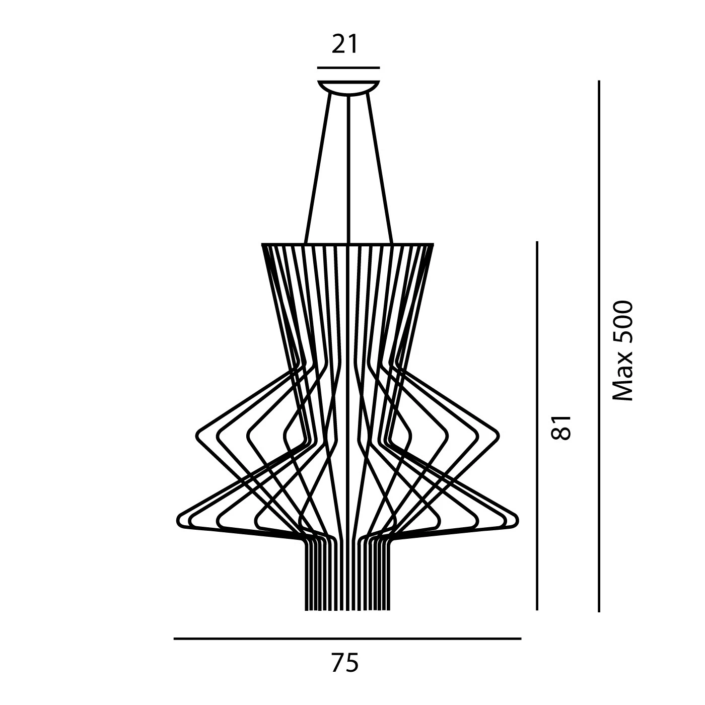 Foscarini Allegro Ritmico Sospensione 5 Foscarini Allegro Ritmico Sospensione - Image 3