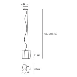 Artemide Logico Sospensione Singola -Artemide Store 003 Artemide Logico Sospensione Pendel strich 3ae688231b4a9765522b752b24072351