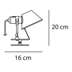 Artemide Tolomeo Micro Pinza LED -Artemide Store 003 Artemide Tolomeo Micro Pinza LED Klemm skizze 2eafe8e17d783b5bc74091e4b9380bb2