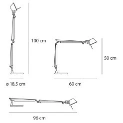 Artemide Tolomeo Midi Tavolo LED -Artemide Store 003 Artemide Tolomeo Midi LED Tisch Tech 1d7e0dc83d7a7e62a3403d03281b82a6