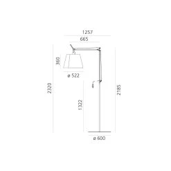 Artemide Tolomeo Paralume Outdoor LED Terra -Artemide Store 003 Artemide Tolomeo Paralume Outdoor LED Terra skizze 5345a1d86a42a4141e5a8900daa99d70