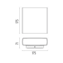 Flos Climber Down 175 Flood -Artemide Store 003 Flos Climber Down 175 Outdoor Wand technzeichn 7c3ca78171d5baa89aa18189a9152a7e