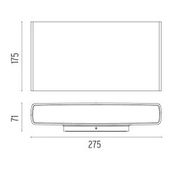 Flos Climber Down 275 Flood -Artemide Store 003 Flos Climber Down 275 Outdoor Wand technzeichn feab770528ab3a69bf4cdc8a188668c0