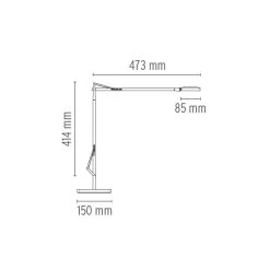 Flos Kelvin Edge Base -Artemide Store 003 Flos Kelvin Edge Base Tisch technische Zeichnung 51061dfa55b38e2b154e72dbbe5f0fbf