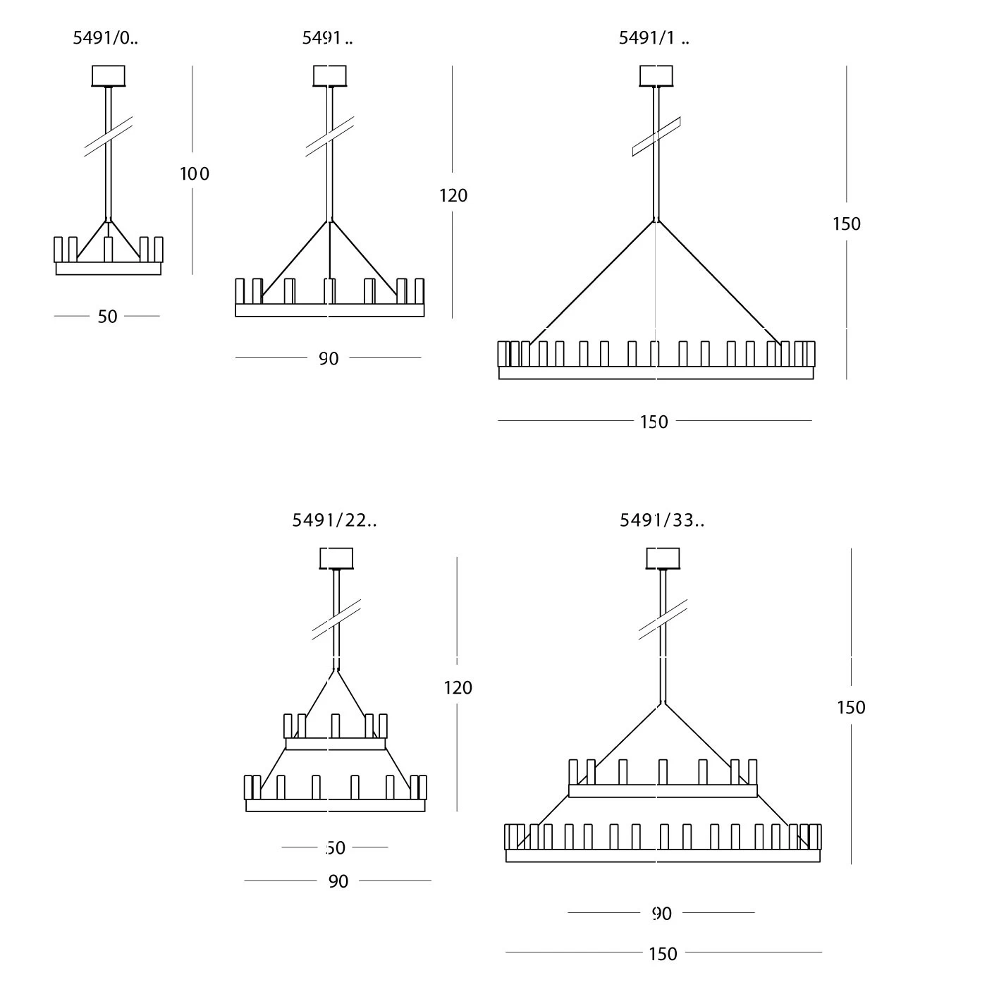 FontanaArte Chandelier Sospensione Grande/XXL 5 FontanaArte Chandelier Sospensione Grande/XXL – Bild 3