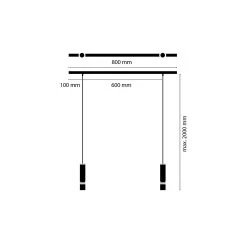 LDM Kyno Tavolo Duo Aufbau 2700K Klar 12 LDM Kyno Tavolo Duo Aufbau 2700K Klar -Artemide Store 003 LDM Kyno Tavolo Duo Aufbau Pendel technische Zeichnung a45334e9e3dc5e58abcb90e978907bd5
