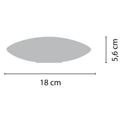 LDM Luna Ersatzglas Durchmesser 18 Cm, Mit Glashalter 7 LDM Luna Ersatzglas Durchmesser 18 Cm, Mit Glashalter -Artemide Store 003 Ldm Luna Ersatzglas tech 889f3f50d4eab31b29628c78f45b854f