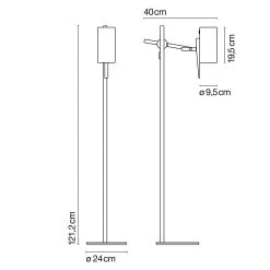 Marset Scantling P40 -Artemide Store 003 Marset Scantling P40 Stehleuchte 3c14884063bc95e3aa303f2afaee0dd0
