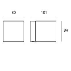 Milan Dau 80 Wandleuchte GU10 -Artemide Store 003 Milan Dau Spot 6149 60a322102ce009098e2ed8b373cabffa