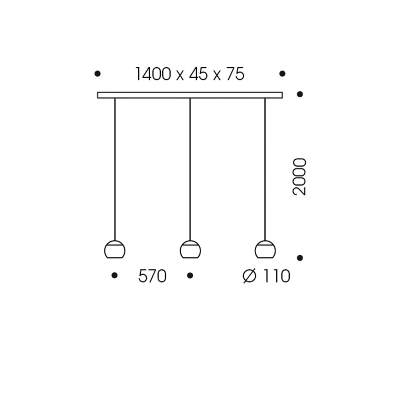 Oligo Balino Casambi 3-flammig 7 Oligo Balino Casambi 3-flammig - Image 5