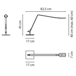 Vibia Flex 0750 Tischleuchte -Artemide Store 003 Vibia Flex Tischleuchte 0750 0751 222d788f9b0685503b56ed866f666235