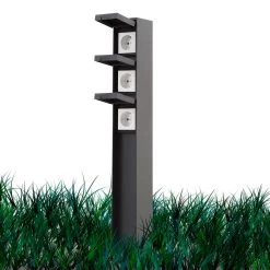 Bega Anschlusssäule 70705 Und 70709 Mit 3 Schutzkontaktsteckdosen -Artemide Store 004 Bega 70705 Anschlusssaeule Total2 82407 Schwarz f943fe378f04ce0da4287f4edb5de7ca