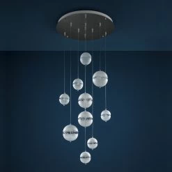 Catellani & Smith PostKrisi Chandelier -Artemide Store 004 Catellani Smith PostKrisi Chandelier Chandelier total01 95508 nickel 8bdfc31a53d5248c1f760fe9122cb587