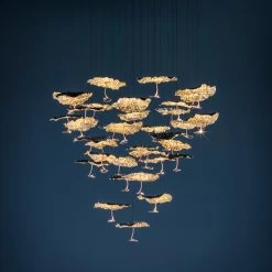 Catellani & Smith Gold Moon Chandelier -Artemide Store 005 Catellani Smith Gold Moon Pendel total 101113 gold 3ef8cd07f8f566f11b0fa6f34c04694e