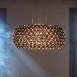 Foscarini Caboche Plus Grande Sospensione Tunable White -Artemide Store 007 Foscarini Caboche Plus Grande Sospensione Pendel ambient grau e3a558018cc0e6f94eb3b5afe5032da0