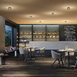 Ribag Vior Deckenleuchte AC (230V) 60° -Artemide Store 007 Ribag Vior 2700 60 LED Decke ambient3 98141 schwarz 99be68d7327f71f30c4b621ac114c411