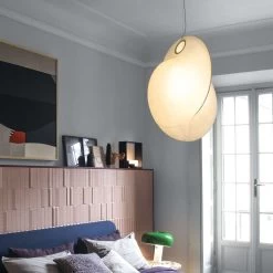 Flos Overlap S2 -Artemide Store 008 Flos Overlap S2 Pendel ambient 100838 weiss 4ab6df582e3303605f6729e7b61b99ab