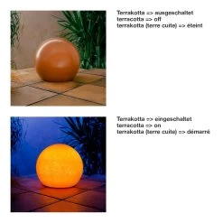 Moonlight 750 Mm MAG Vollkugel Mit Aufschraubsockel -Artemide Store 1004 Moonlight Oberflaechen Einzeln Terrakotta 474d099a7a46dc89d27de0eb06765c90